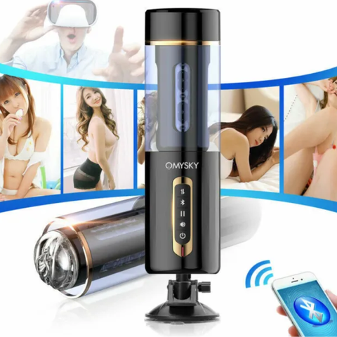 Máy thủ dâm tự động Wolf Warrior Omysky kết nối bluetooth