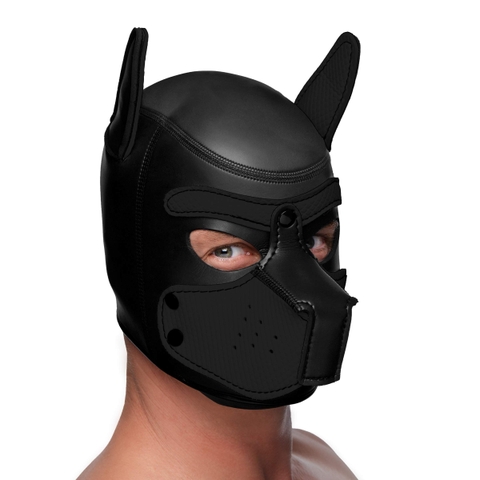 Mũ đầu chó cosplay chơi BDSM chính hãng Ginchain Neoprene