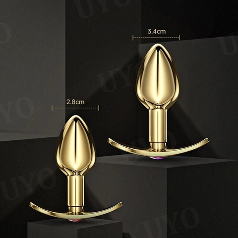 Phích cắm massage hậu môn inox Mi Ji