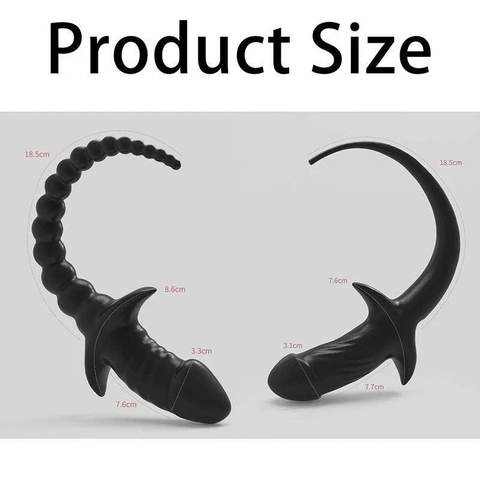 Plug đuôi chó có rung G-Spot Yunman