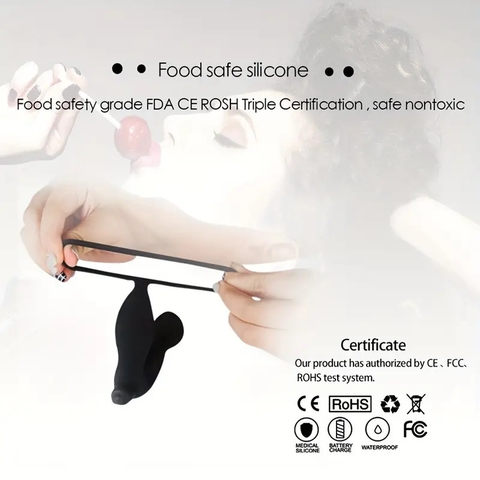 Plug rung massage hậu môn 10 chế độ