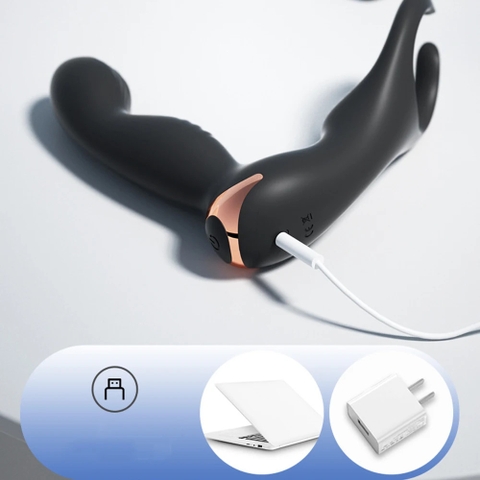 Plug rung móc massage hậu môn Lilo Welove