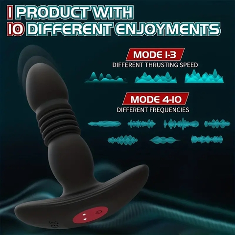 Thrust Anal Vibrator - Plug rung thụt massage hậu môn cực đã