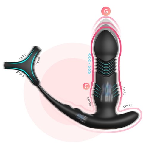 Plug rung thụt massage siêu sướng PLR652