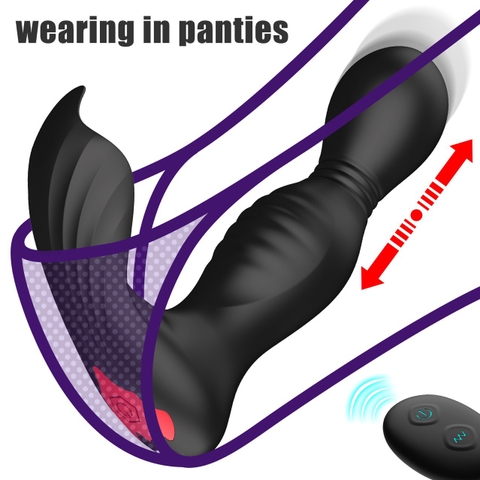 Plug rung ngoáy massage cực khoái Carbin Koneer