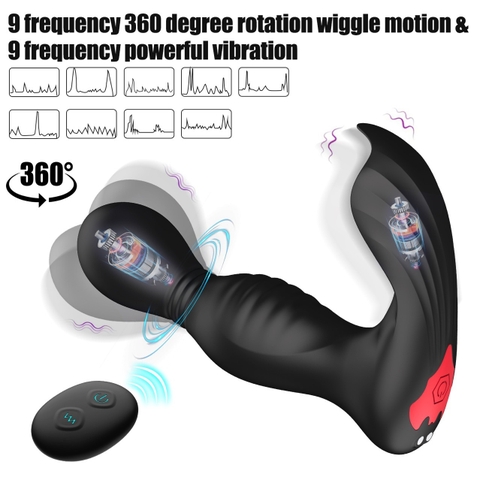 Plug rung ngoáy massage cực khoái Carbin Koneer