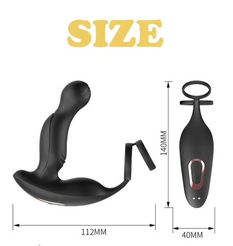 Plug rung ngoáy cao cấp massage tuyến tiền liệt MizzZee