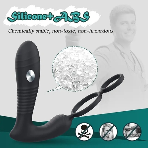 Plug rung sốc điện massage hậu môn mạnh bạo