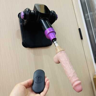 Súng máy dương vật giả cao cấp điều khiển từ xa A8