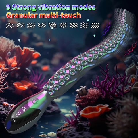 Máy massage hậu môn Octopus Tentacle