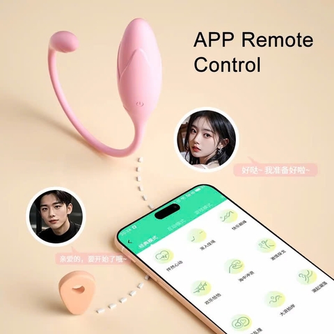 Trứng rung tình yêu Has Love điều khiển qua app