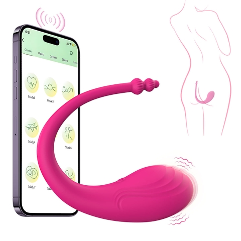 Trứng rung tình yêu Digi Eggs điều khiển app di động