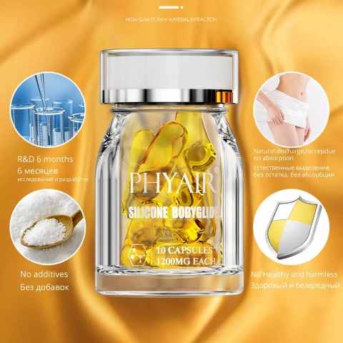 Viên nang bôi trơn đặt hậu môn Phyair Silicone Bodyglide