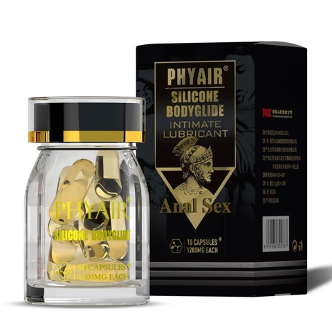 Viên nang bôi trơn đặt hậu môn Phyair Silicone Bodyglide