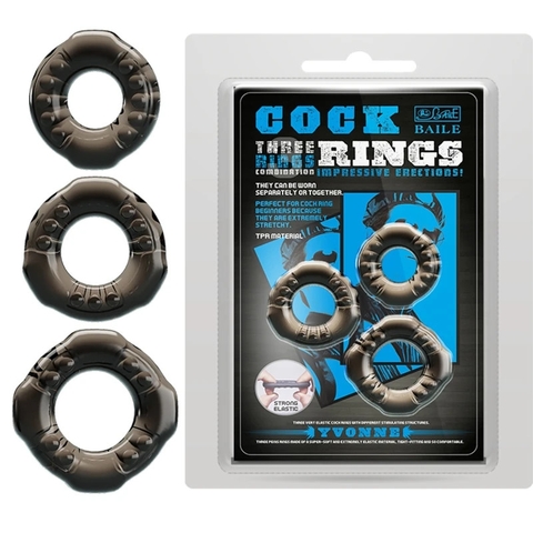 Cockring cao cấp silicon mềm dẻo chính hãng Baile
