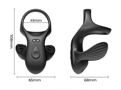 Vòng khóa rung kết hợp massage bìu dái Z48