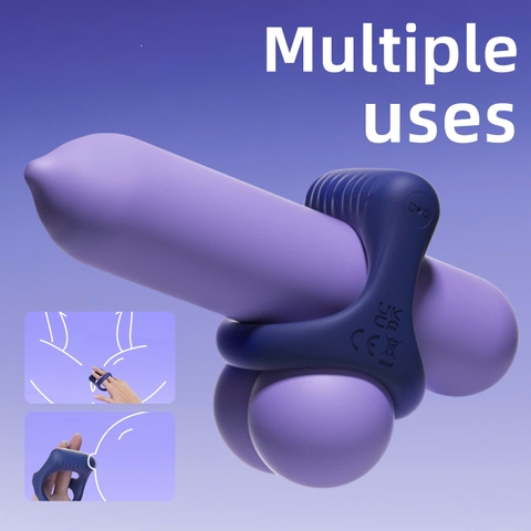 Vòng đeo dương vật có rung chữ Y Yunman