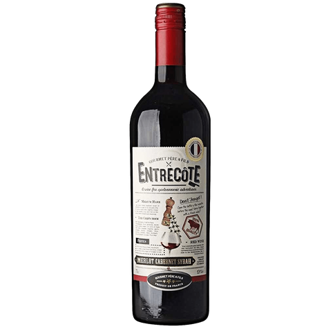 VANG PHÁP ENTRECOTE MELOT CABERNET SYRAH