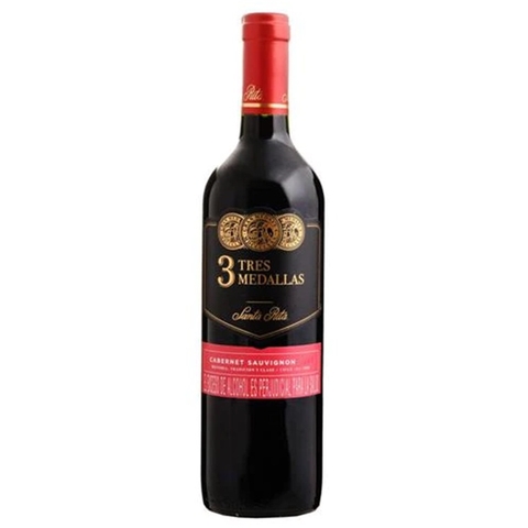 Vang Tres Medallas Santa Rita Cabernet Sauvignon – Chile