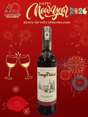 VANG ĐÀ LẠT CLASSIC RED 375ML