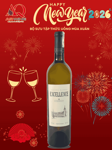 VANG ĐÀ LẠT EXCELLENCE WHITE 75CL