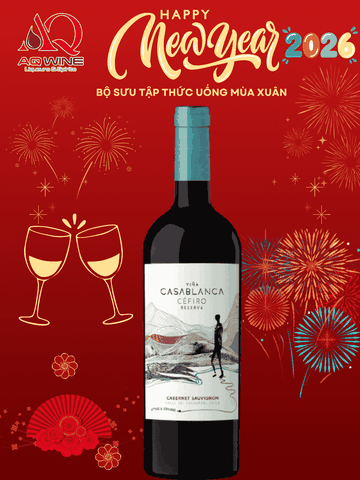 RƯỢU VANG ĐỎ CHILE CASABLANCA CEFIRO RESERVA CABERNET SAUVIGNON
