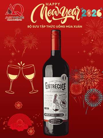 VANG PHÁP ENTRECOTE MELOT CABERNET SYRAH