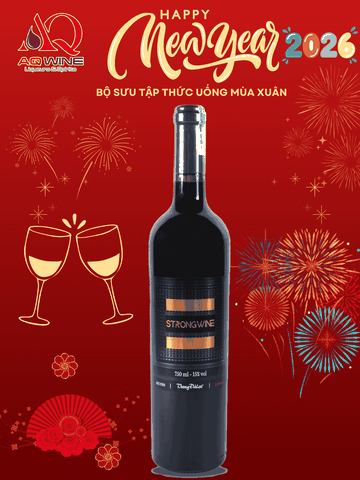 VANG ĐÀ LẠT STRONG RED WINE 750ML
