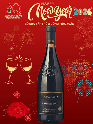 VANG CHILE TARAPACA GRAN RESERVA (BLACK) CABERNET SAUVIGNON 14% 75CL
