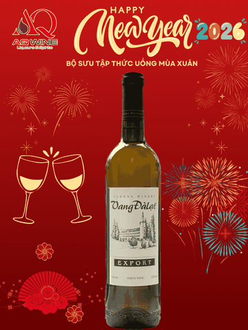 VANG ĐÀ LẠT EXPORT WHITE 75CL