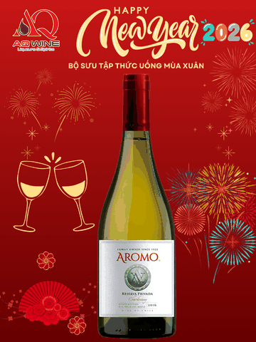 VANG CHILE TRẮNG AROMO RESERVA PRIVADA CHADONAY 75CL 13%