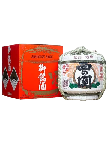 SAKE (ẤM) NISHINOSEKI HANA BARREL 1800ML