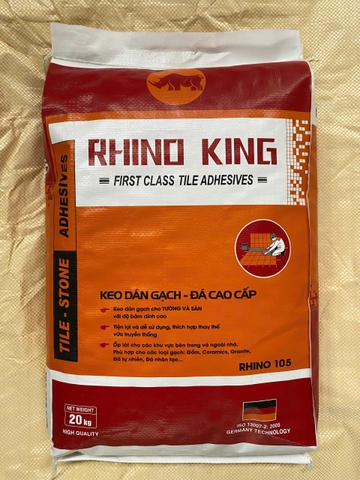 Keo dán gạch Rhino 105 (Tiêu chuẩn C2)