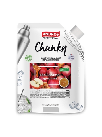 CHUNKY TÁO HƯƠNG CARAMEL TÚI 1KG