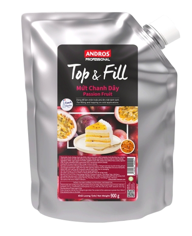 TOP & FILL MỨT CHANH DÂY 900G