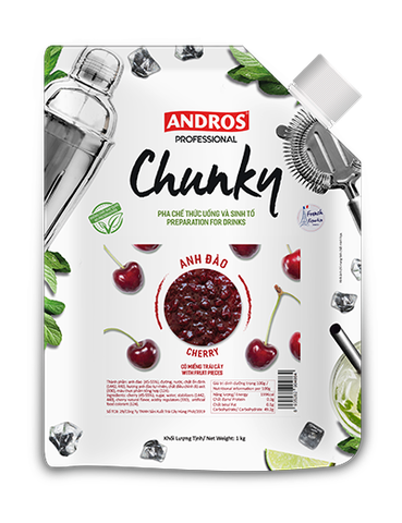 MỨT CHUNKY ANH ĐÀO TÚI 1KG