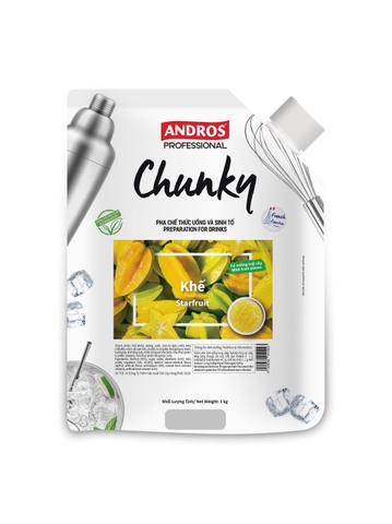 MỨT CHUNKY KHẾ TÚI 1KG