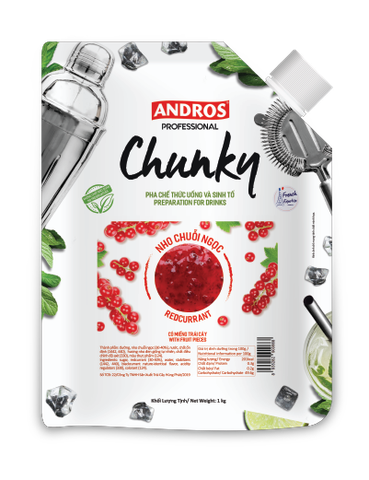 MỨT CHUNKY NHO CHUỖI NGỌC TÚI 1KG