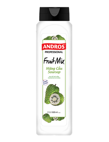 FRUIT MIX MÃNG CẦU CHAI 820ML