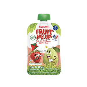 FRUIT ME UP DÂU-ỔI HỒNG TÚI 90G