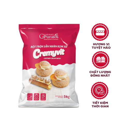 Bột Trộn Nhân Su Kem Cremyvit 5kg