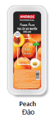 ĐÀO XAY NHUYỄN ĐÔNG LẠNH HỘP 1KG