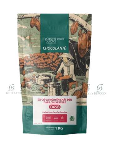 SOCOLA Puratos Đen N.Chất C.Phi 65% Nút