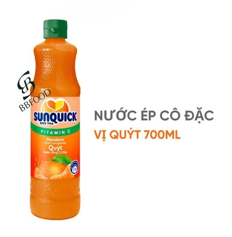Nước ép trái cây quýt cô đặc Sunquick 700ml
