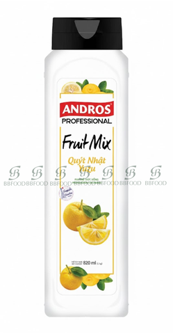 FRUIT MIX QUÝT NHẬT YUZU 820ML