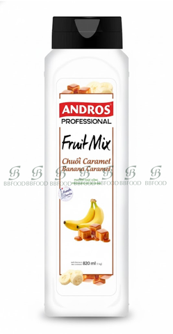 FRUIT MIX CHUỐI CARAMEL 820ML