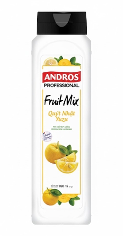 FRUIT MIX QUÝT NHẬT YUZU 820ML