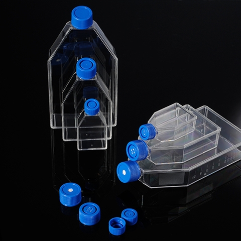 Chai nuôi cấy tế bào-Cell Culture Flasks, 5 cái/túi, Hãng Biologix-USA