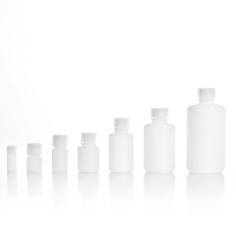 Chai nhựa HDPE mầu trắng, miệng hẹp, 500ml-1000ml, (HDPE Reagent Bottles), hãng Biologix
