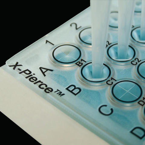 Màng Film dán đĩa 89μm, 50 tấm/hộp, X-Pierce Sealing Films, tiệt trùng, 61-0061, hãng Biologix